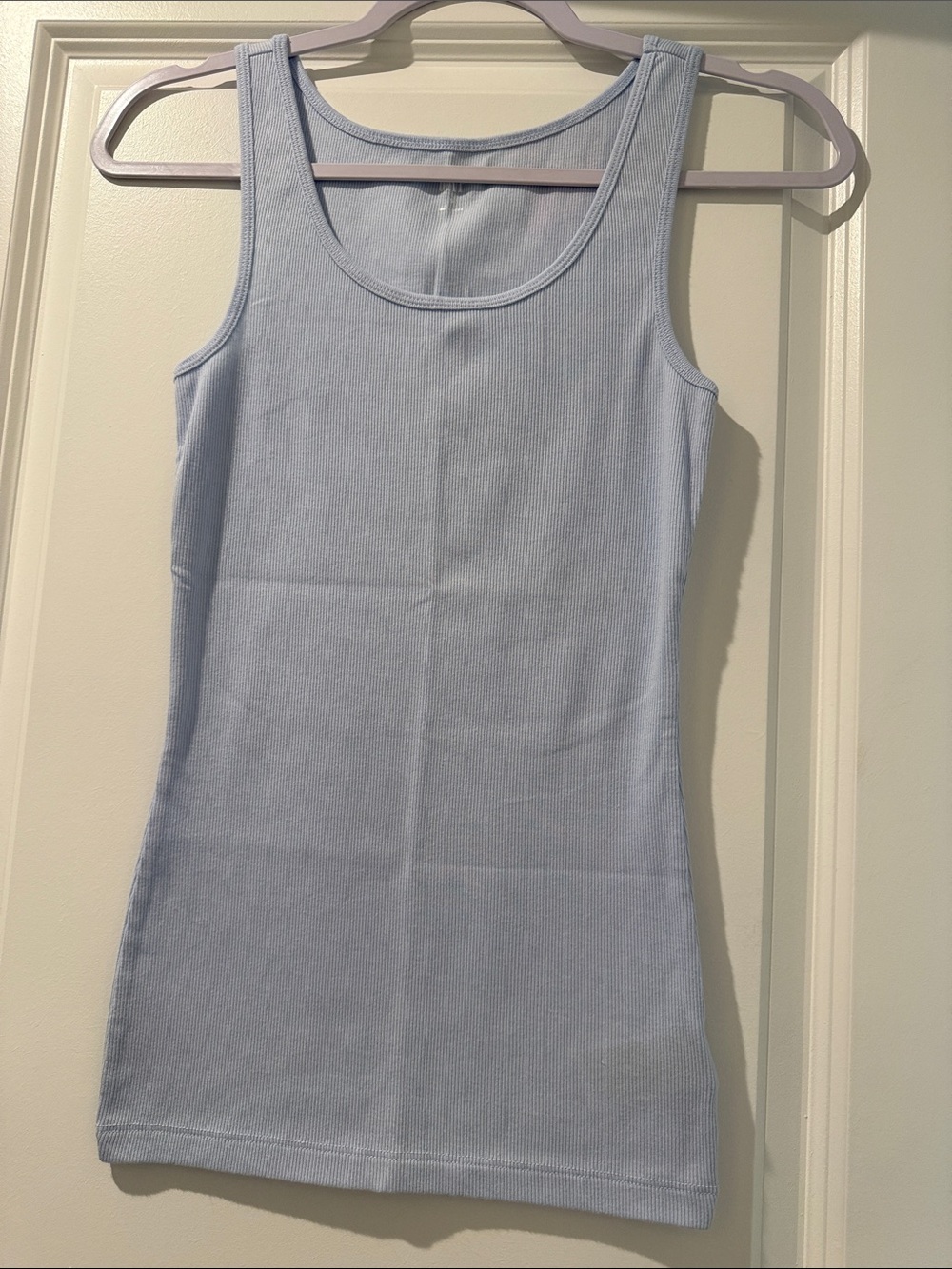 GAP Light Blue Ribbed Tank Top